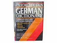 Image result for How to Read German. Oxford Dectinary