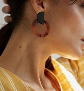 Image result for Resin Geometric Earrings