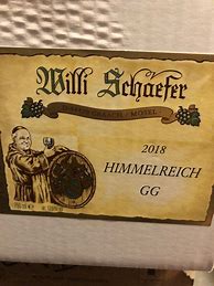 Image result for Willi Schaefer Graacher Himmelreich Riesling