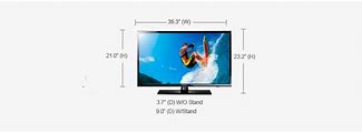 Image result for 39 inches tvs size