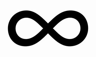 Image result for Black Infinity Symbol