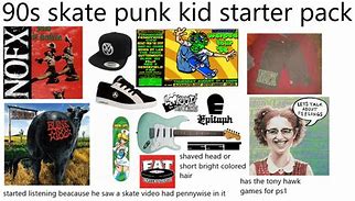 Image result for Punk Kid Starter Pack