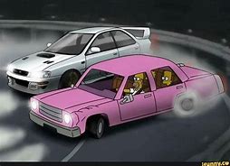 Image result for Initial D Simpsons