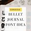 Image result for Aesthetic Bullet Journal Fonts