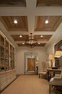 Image result for Wood Coffered Ceiling