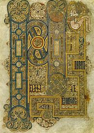 Image result for Dragon Medieval Book Kells Illuminated