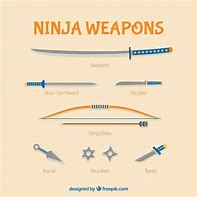 Image result for Ninja Weapons and Names