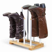 Image result for wood boots hanger