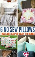 Image result for Homemade Pillows