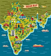 Image result for India Tourist Map