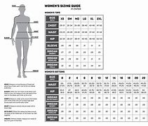 Image result for Women's Dress Size Chart