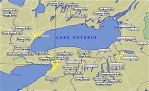 Image result for Lake Ontario Floor Map