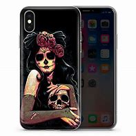 Image result for Skull Phone Case with Roses