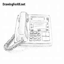 Image result for Desk Phone Drawing