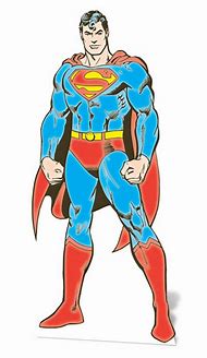 Image result for Superman Cardboard Cutout