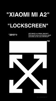 Image result for Off White Lock Screen