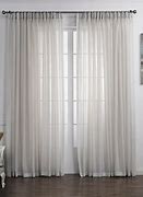 Image result for White Linen Drapery Fabric