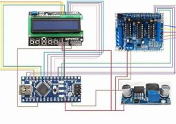Image result for LCD Keypad Shield and Servo Motor Schematic