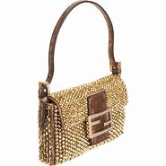 Image result for Fendi Gold Bag