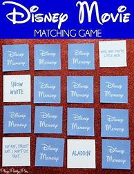 Image result for Disney Printable Matching
