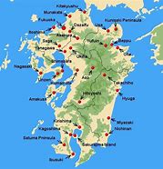 Image result for Kyushu Tourist Map