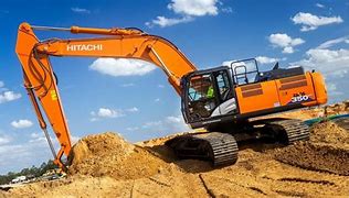 Image result for Hitachi 350 Excavator