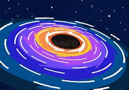 Image result for Black Hole Cartoon