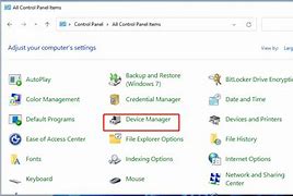 Image result for Device Manager Setting Thard Party Sofware