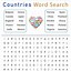 Image result for Countries Word Search