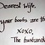 Image result for Funny Love Notes for Him