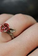 Image result for Red Rose Shaped Ring