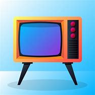 Image result for Old TV Illustration