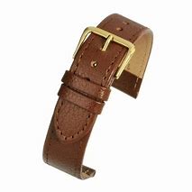 Image result for Men's 18Mm Brown Leather Watch Bands