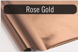 Image result for Rose Gold Foil HTV