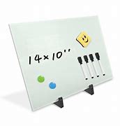 Image result for Small Glass Dry Erase Board