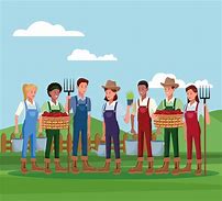 Image result for Farmer Working Cartoon