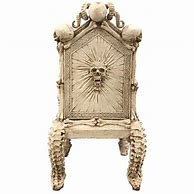 Image result for Gothic Skull Chair