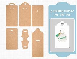 Image result for Keychain Display Card Cricut