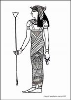 Image result for Egyptian Goddess Drawing