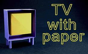 Image result for Paper TV Screen