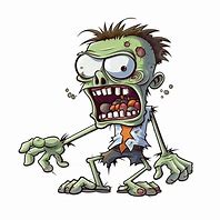 Image result for Cartoon Zombie Transparent