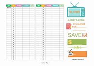 Image result for Money Saving Template Free