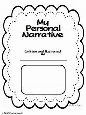 Image result for 2nd Grade Personal Narrative Writing