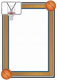 Image result for Basketball Border Templates Free