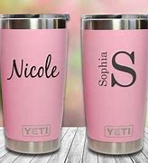 Image result for Pink Yeti Water Bottle