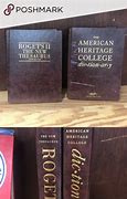 Image result for Vintage Dictionary Thesaurus