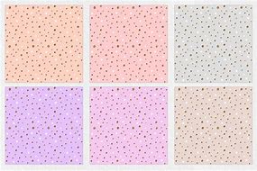 Image result for Mixed Pastel Colors with Gold Polka Dots