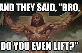 Image result for Buff Jesus Breaking the Cross