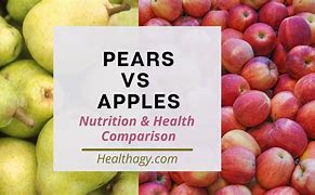 Image result for Compare Apple and Pears