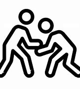 Image result for 2 People Wrestling Icon